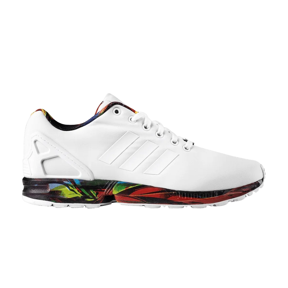 Кроссовки Adidas ZX Flux 'Floral Sole'