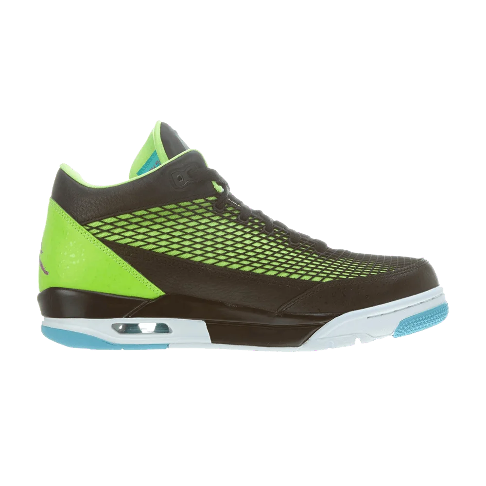Кроссовки Air Jordan Flight Club 80s 'Black Lime'