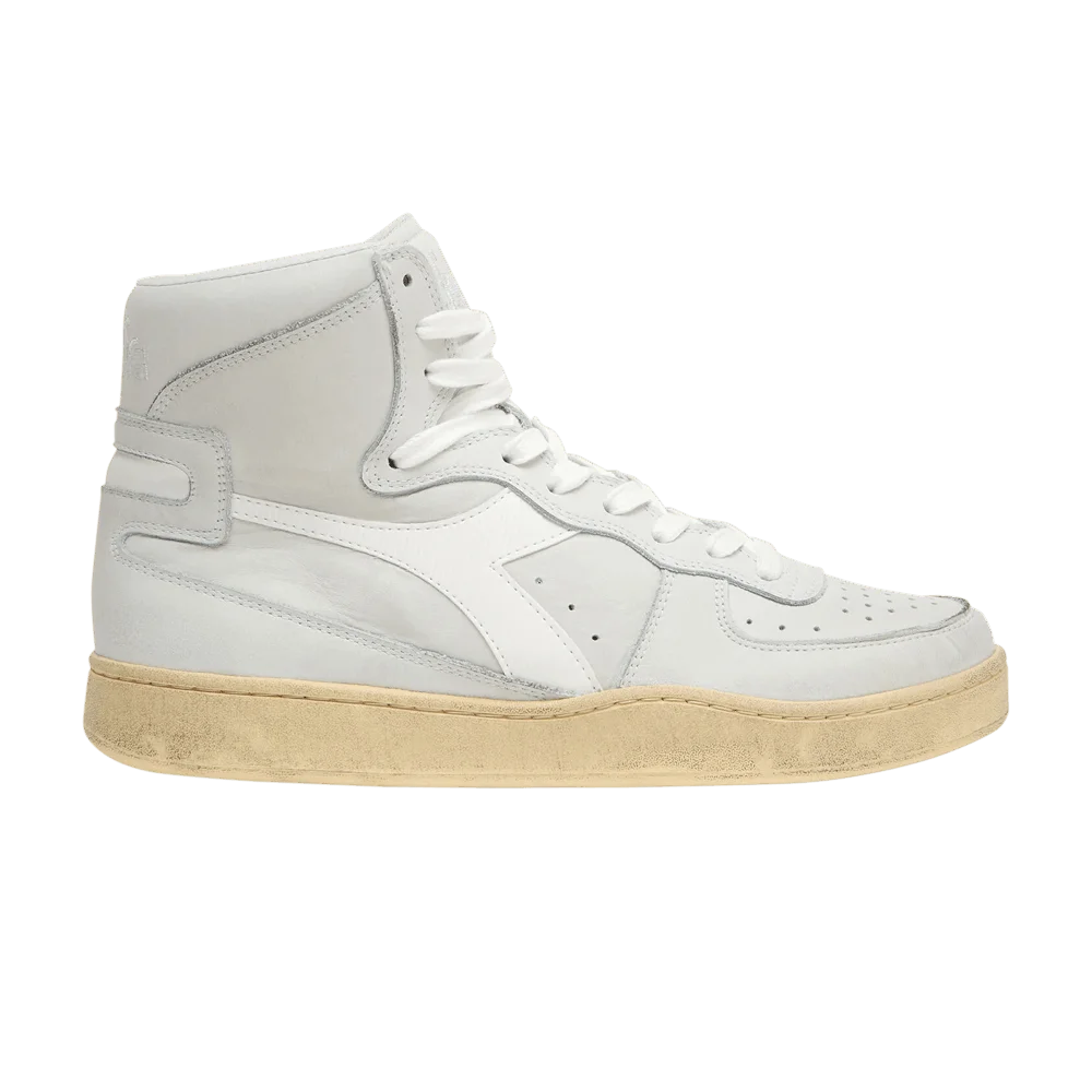 Кроссовки Diadora Mi Basket High 'Used - White'