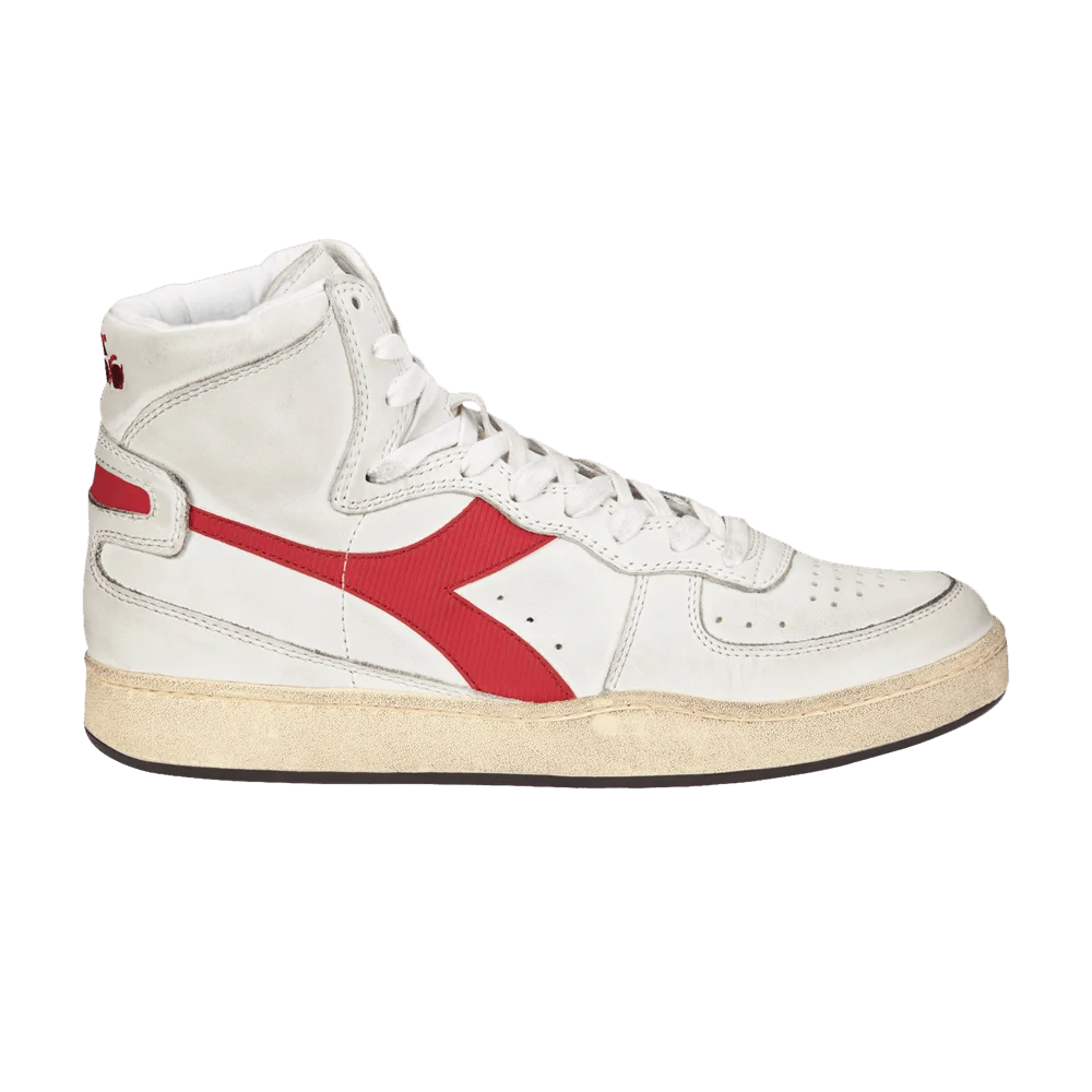 Кроссовки Diadora Mi Basket Used 'White Garnet'
