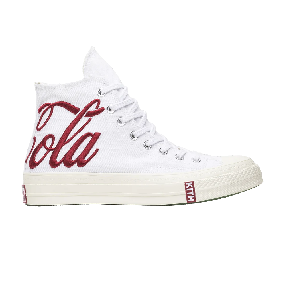 Кроссовки Kith x Coca-Cola x Converse Chuck 70 Hi 'Russia'