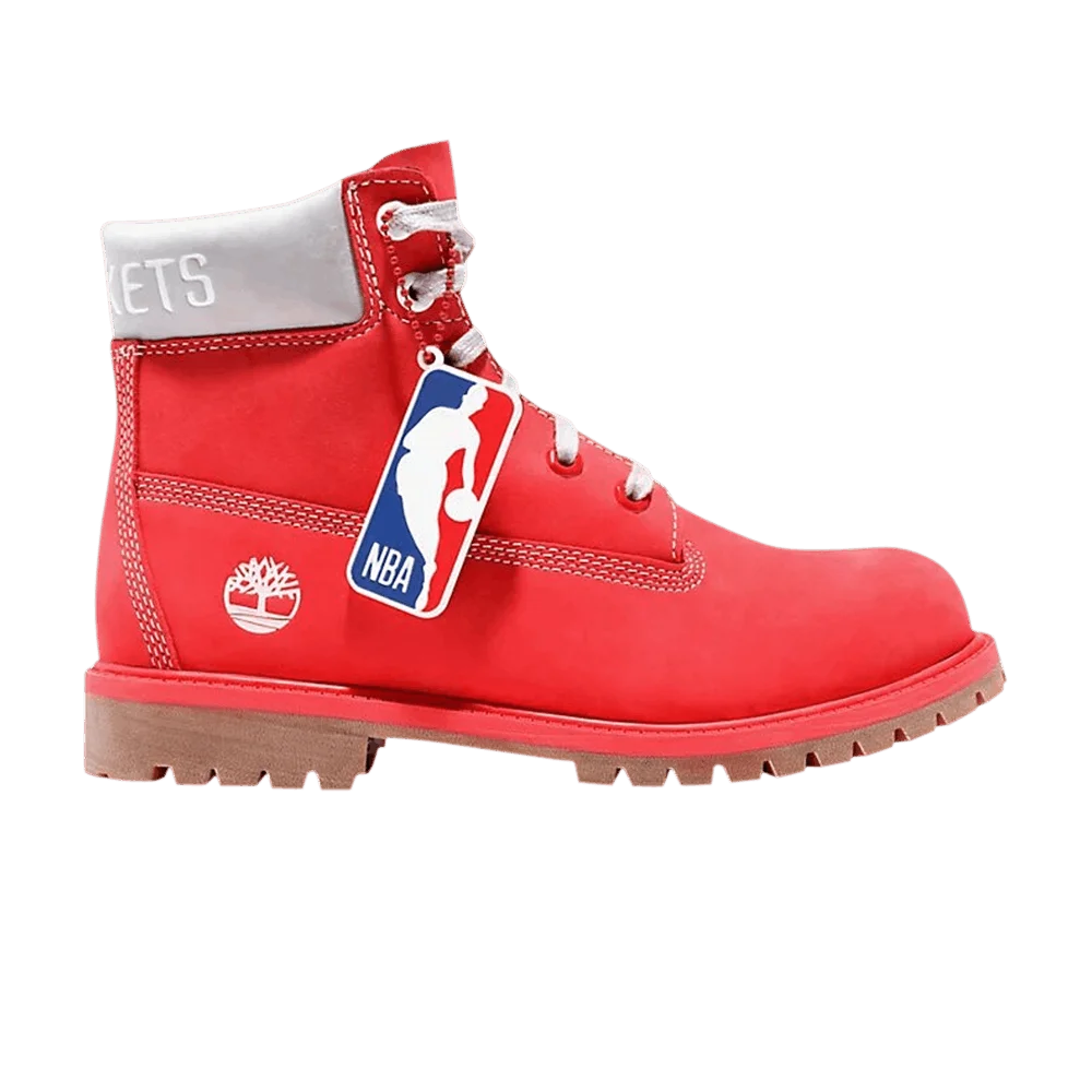 Кроссовки NBA x Timberland 7 Inch Classic Premium Boot Junior 'Houston Rockets'