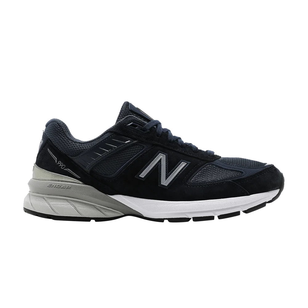 Кроссовки New Balance Wmns 990v5 Made in USA Wide 'Navy Silver'
