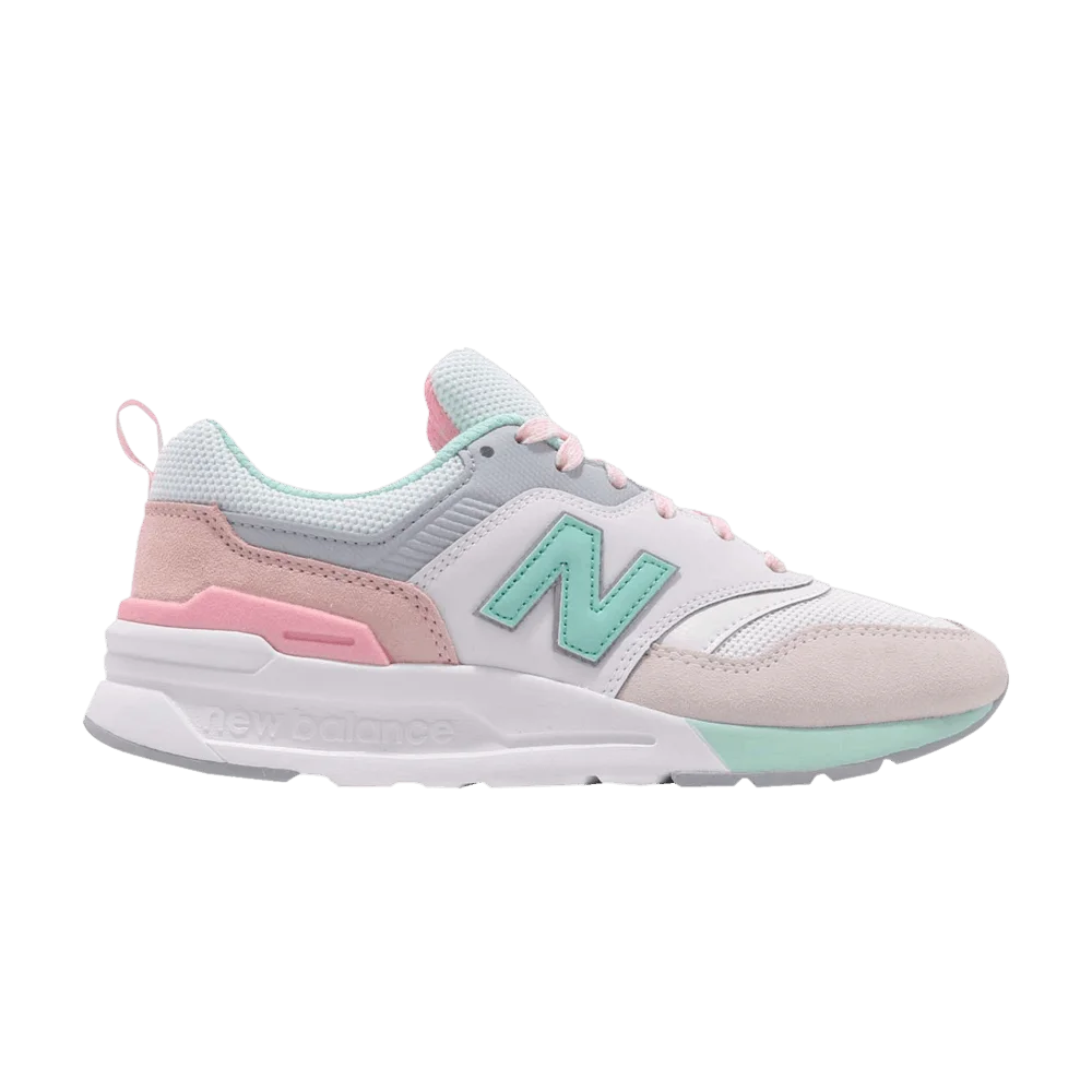 Кроссовки New Balance Wmns 997 'Green Pink'
