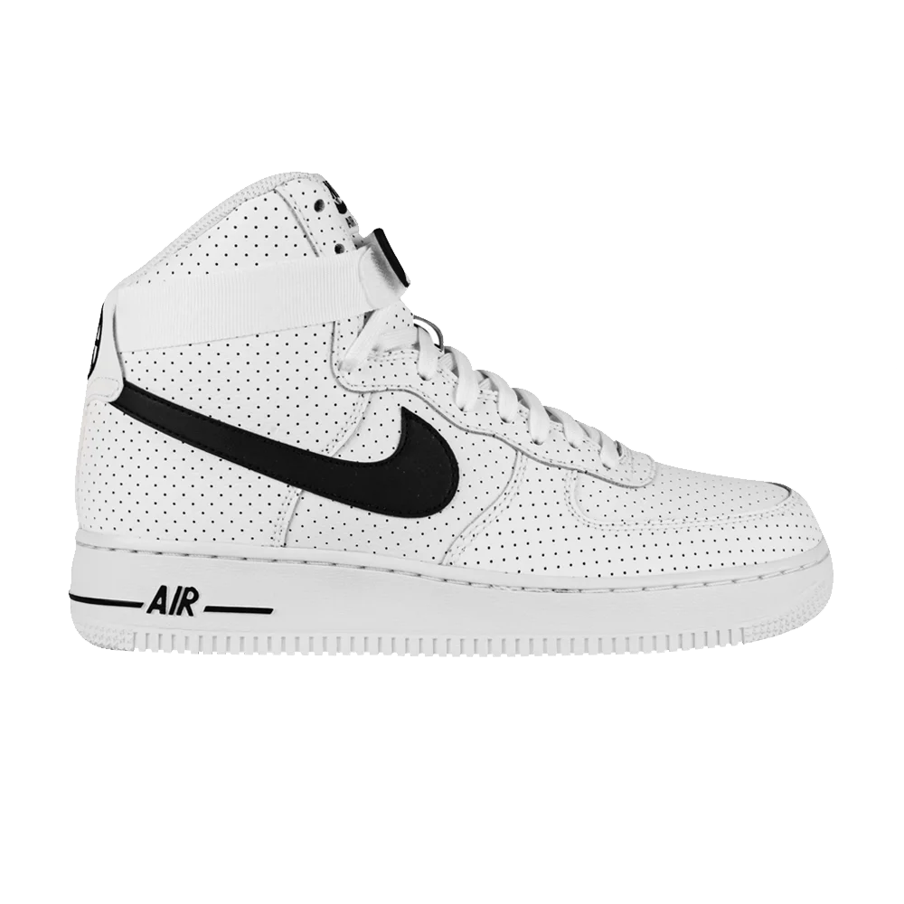 Кроссовки Nike Air Force 1 Hi GS 'White Black'