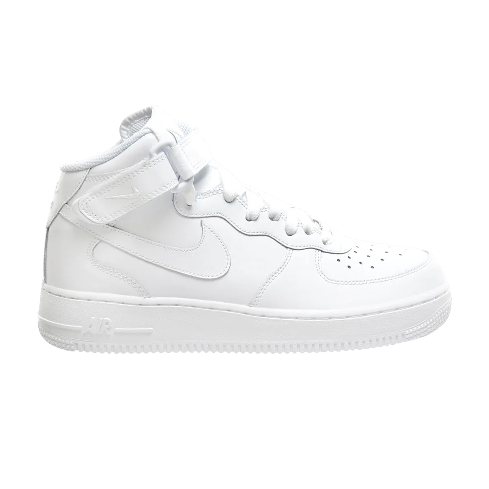 Кроссовки Nike Air Force 1 Mid GS 'White'