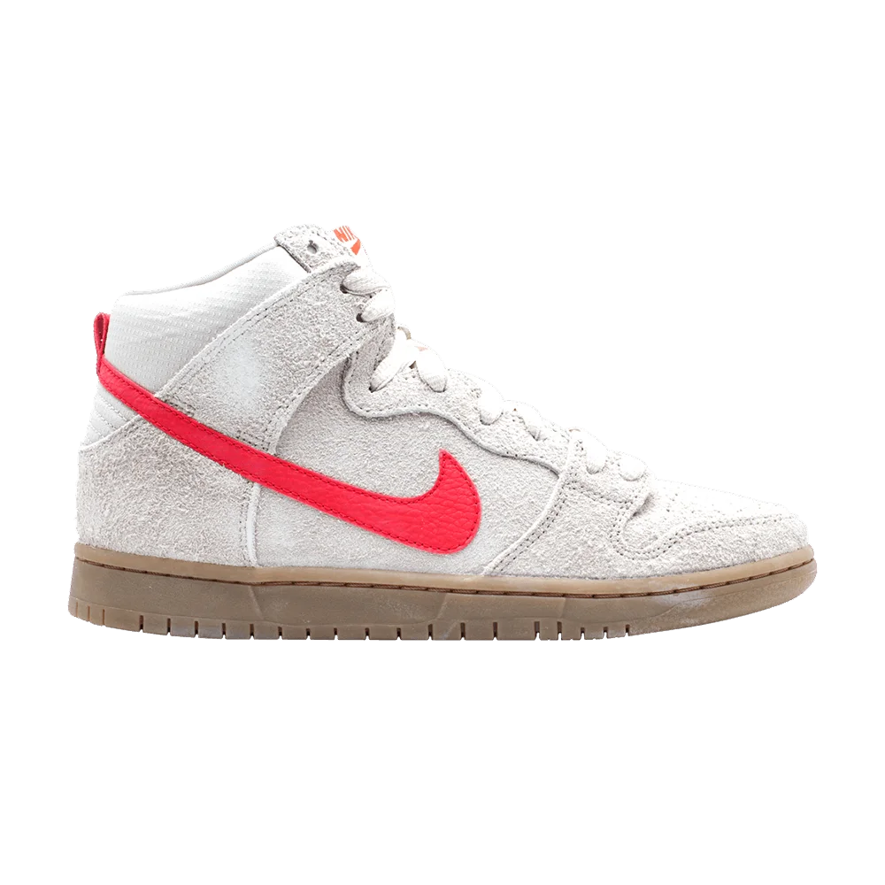 Кроссовки Nike Dunk High Pro SB 'Birch Hyper Red'