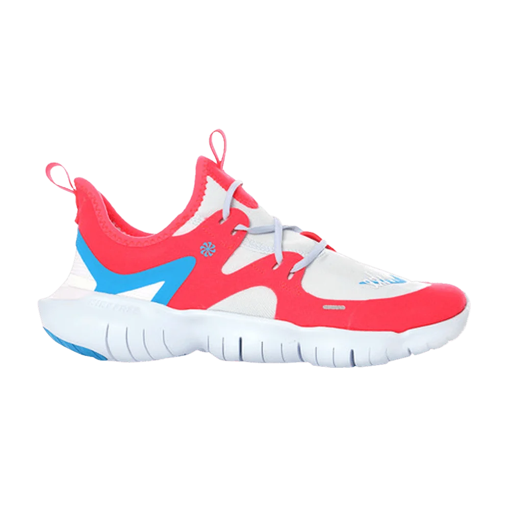 Кроссовки Nike Free RN 5.0 GS 'Red Orbit Blue Hero'