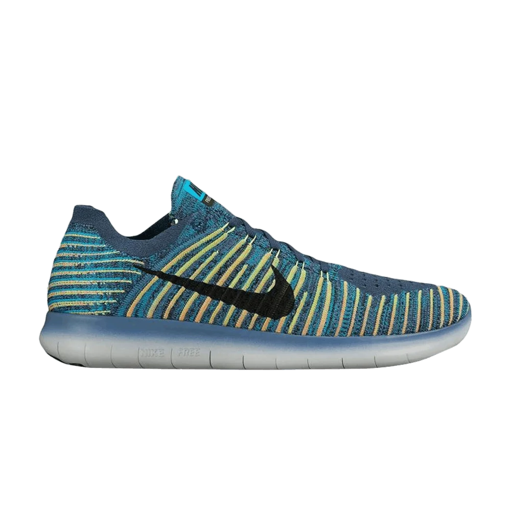 Кроссовки Nike Free RN Flyknit 'Squadron Green'