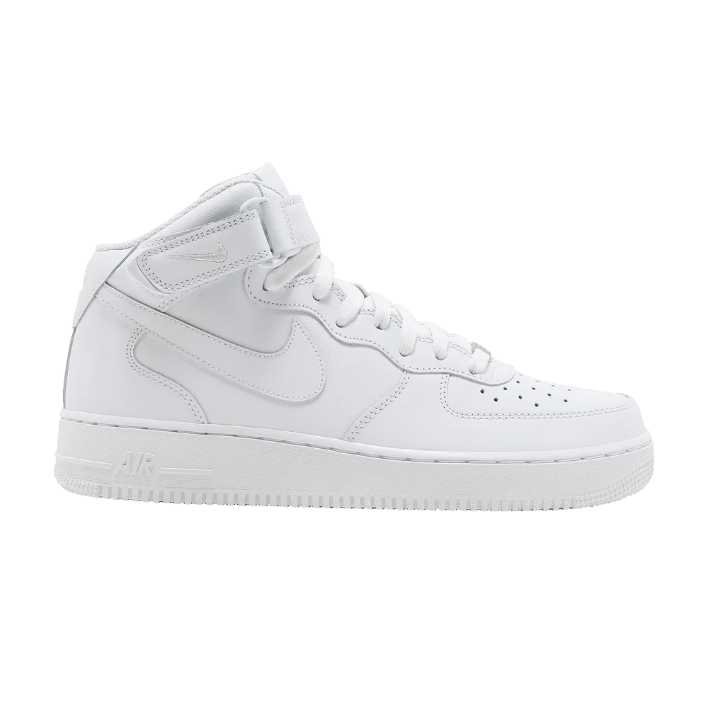 Кроссовки Nike Men's Air Force 1 Mid '07 'Triple White'