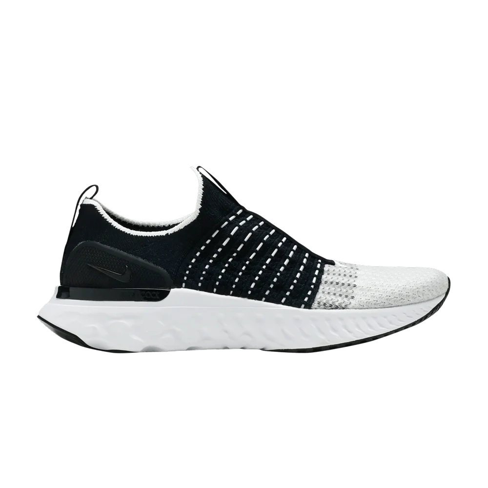 Кроссовки Nike React Phantom Run Flyknit 2 'Black White'
