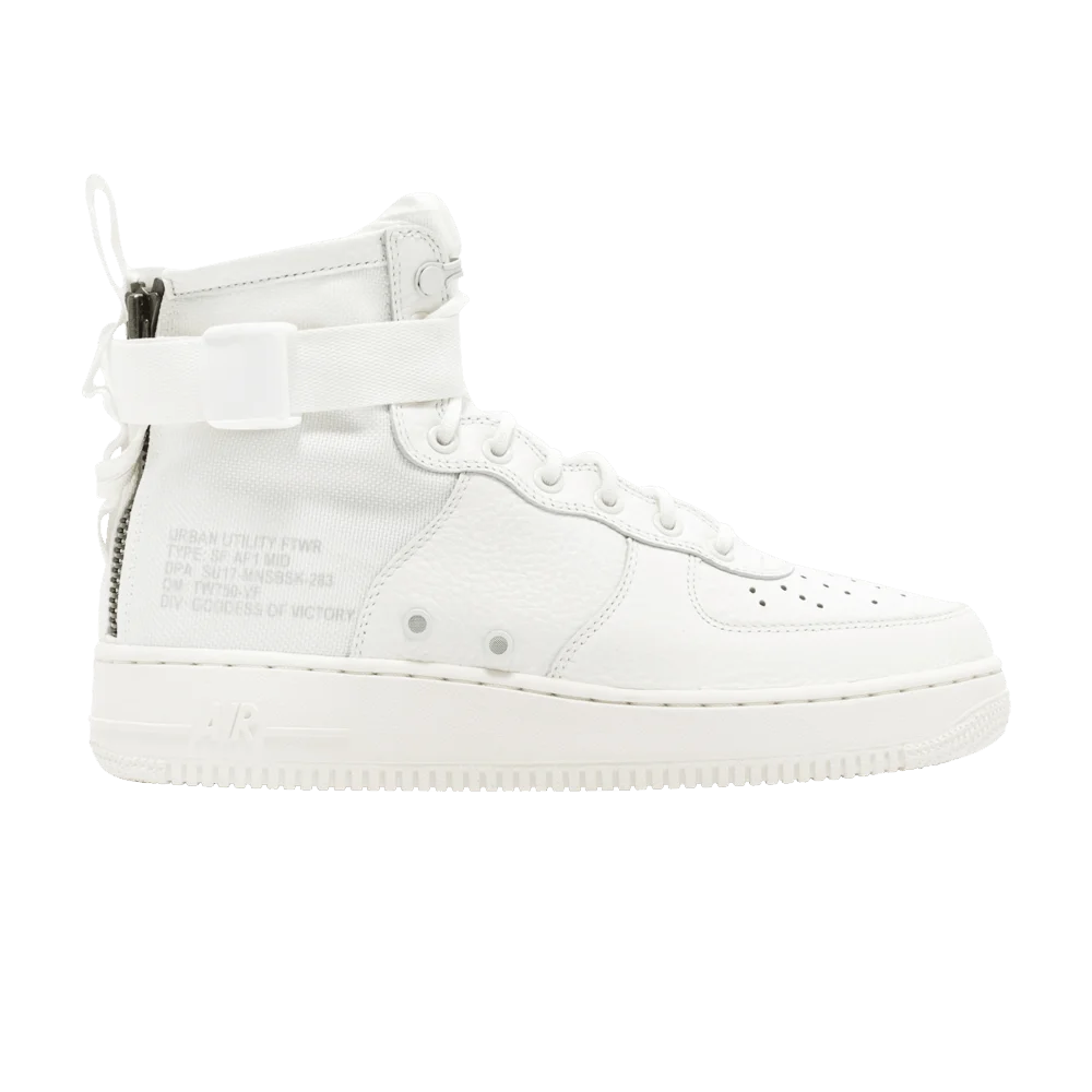 Кроссовки Nike SF Air Force 1 Mid 'Triple Ivory'