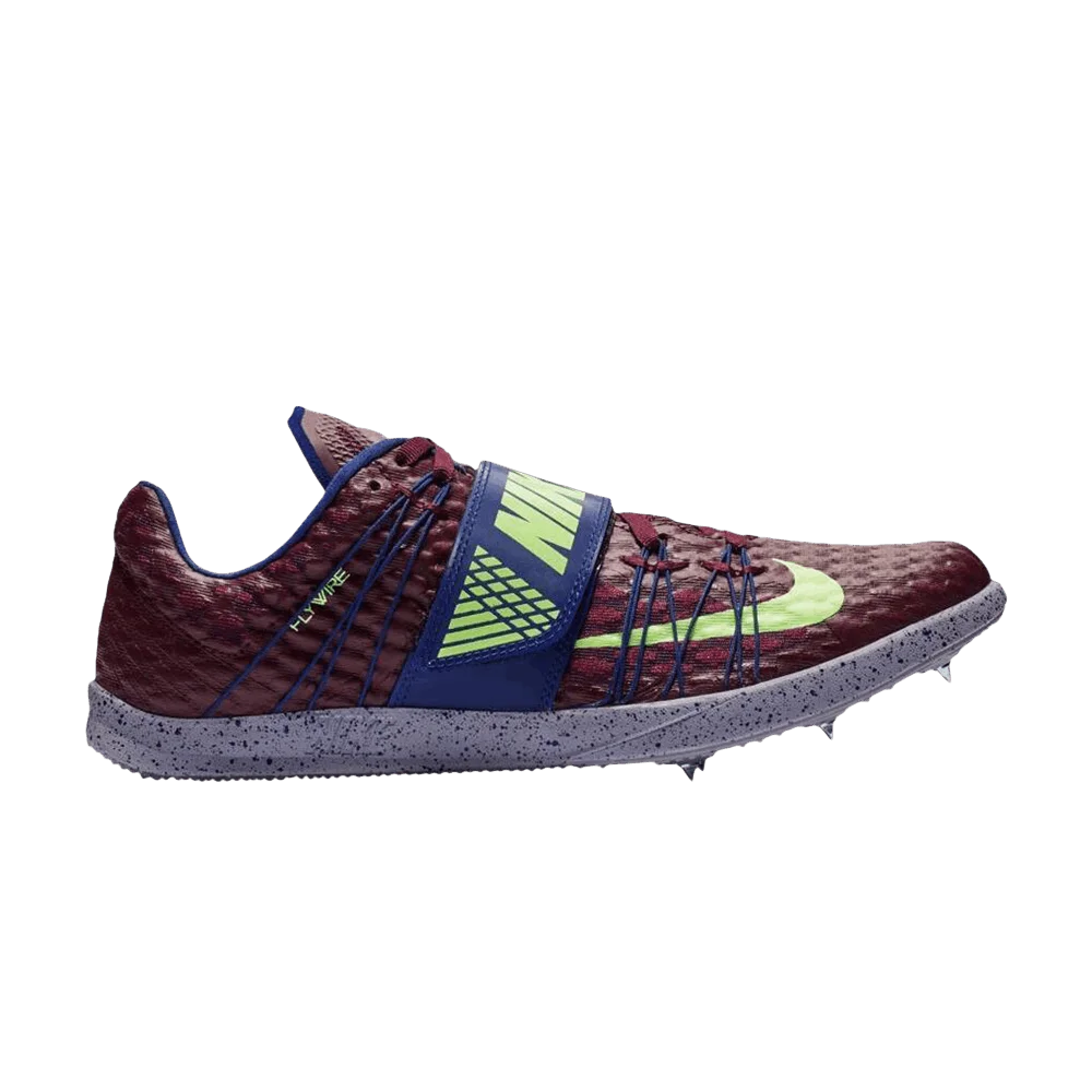 Кроссовки Nike Triple Jump Elite 'Bordeaux Lime Blast'