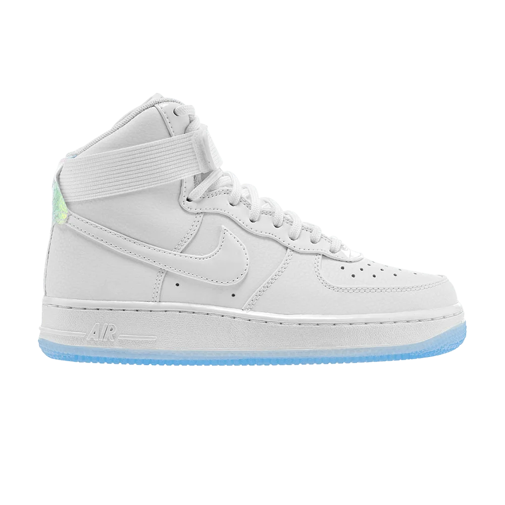 Кроссовки Nike Wmns Air Force 1 High Premium 'White Ice Blue'