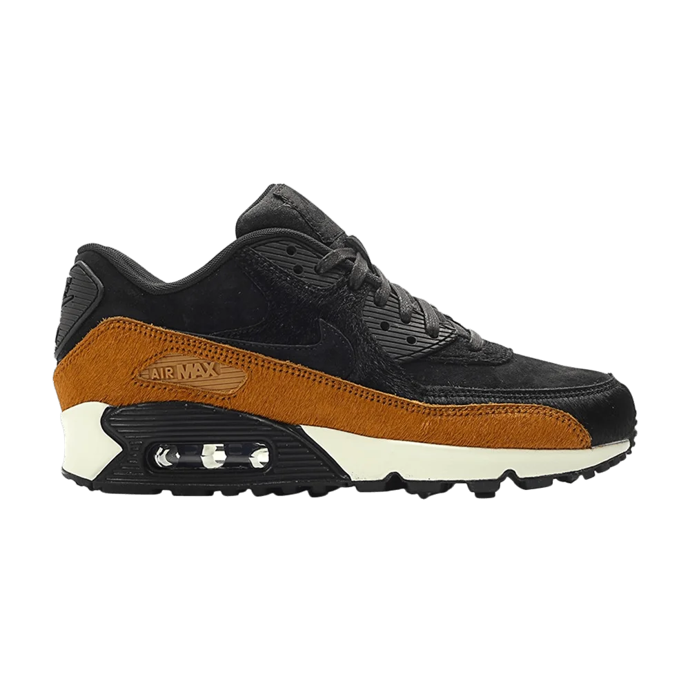 Кроссовки Nike Wmns Air Max 90 LX 'Pony Fur Black'