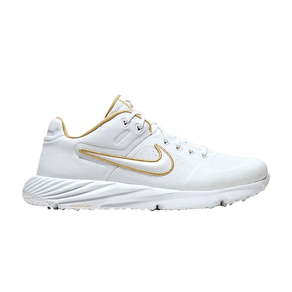 Кроссовки Nike Wmns Alpha Huarache Elite 2 Turf 'White Metallic Gold'