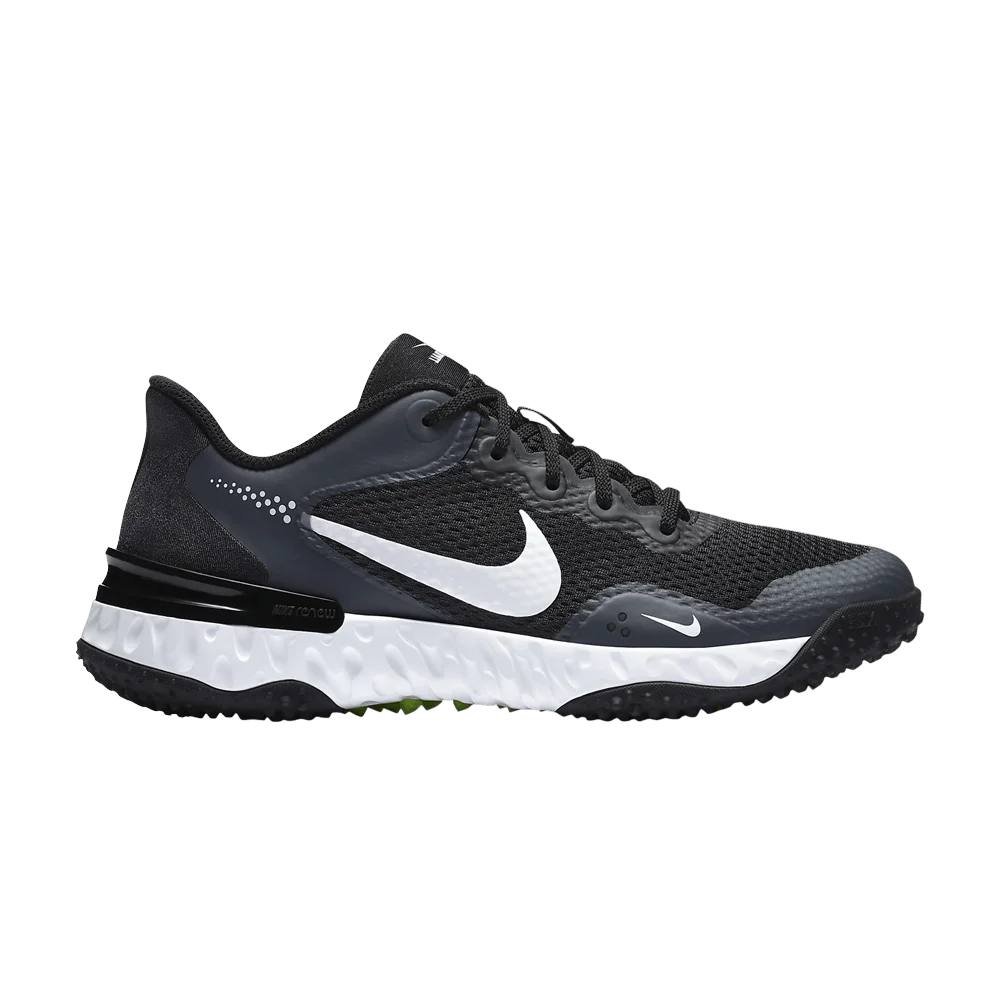 Кроссовки Nike Wmns Alpha Huarache Elite 3 Turf 'Black Dark Smoke Grey'