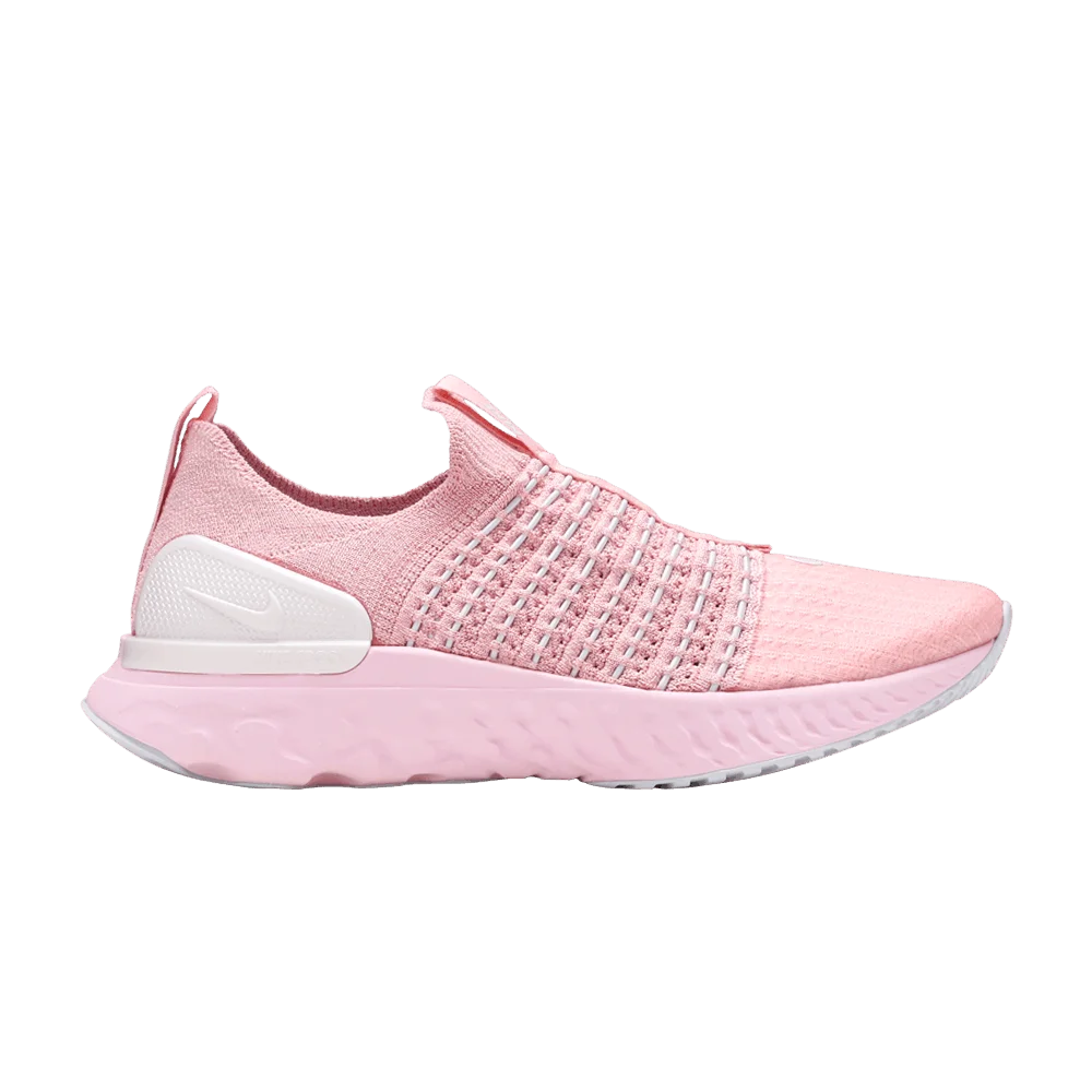 Кроссовки Nike Wmns React Phantom Run Flyknit 2 'Pink Glaze'
