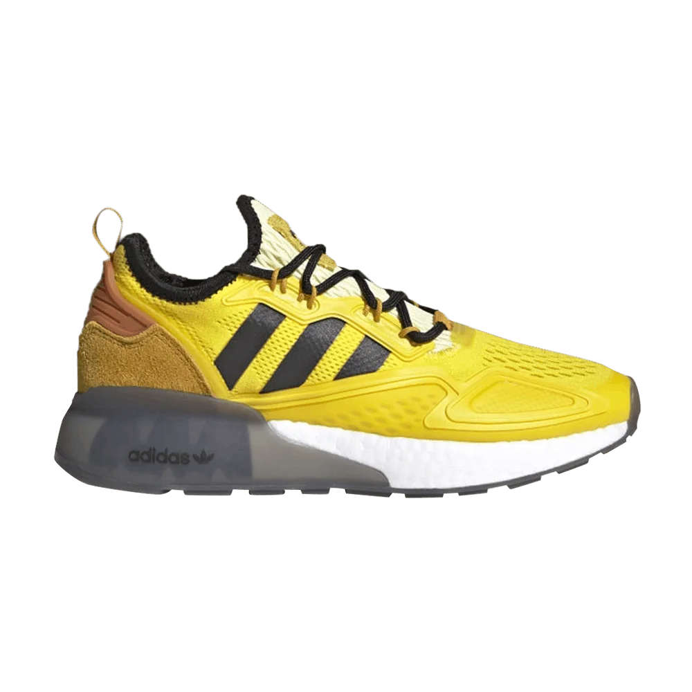 Кроссовки Ninja x adidas ZX 2K Boost J 'Time In - Yellow Legacy Gold'