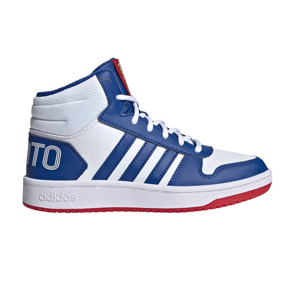 Кроссовки Pokemon x adidas Hoops 2.0 Mid J 'Kanto'