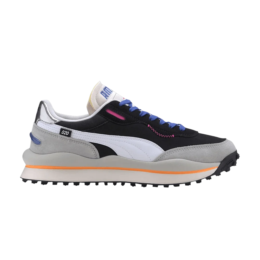 Кроссовки Puma Style Rider 'Play On - Black Grey Violet'