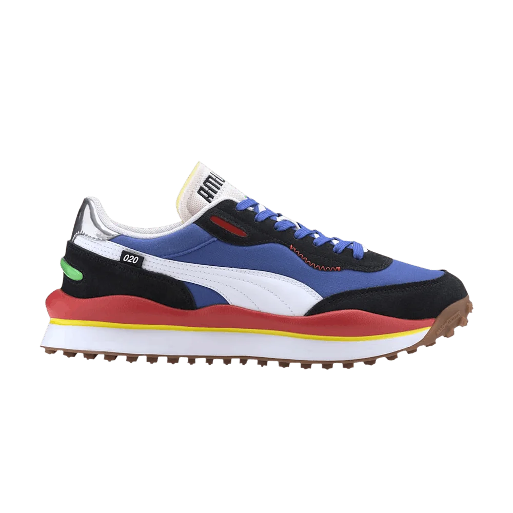 Кроссовки Puma Style Rider 'Play On - Dazzling Blue High Risk Red'