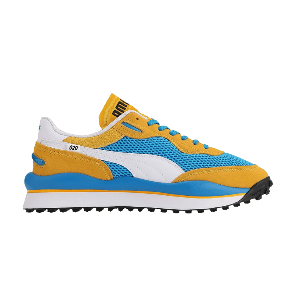 Кроссовки Puma Style Rider 'Stream On - Blue Spectra Yellow'