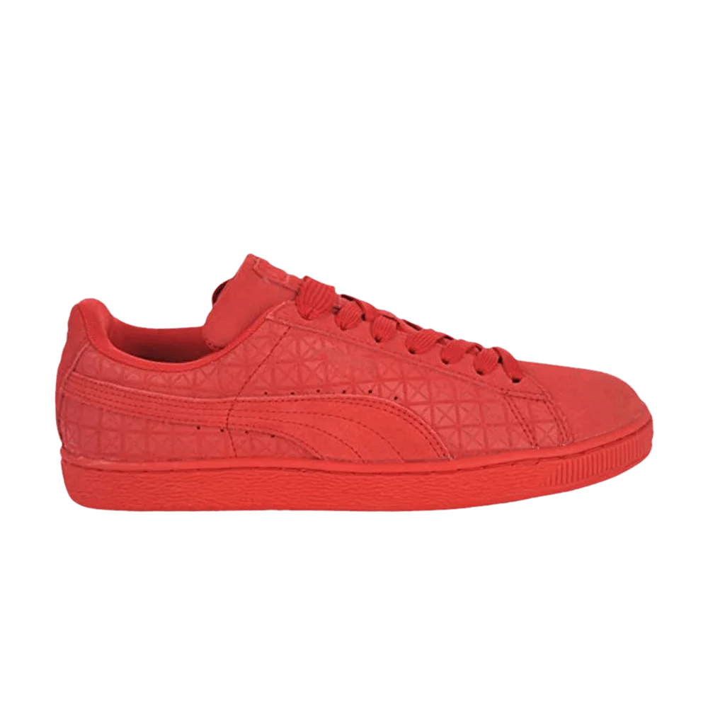 Кроссовки Puma Suede on Suede 'High Risk Red'