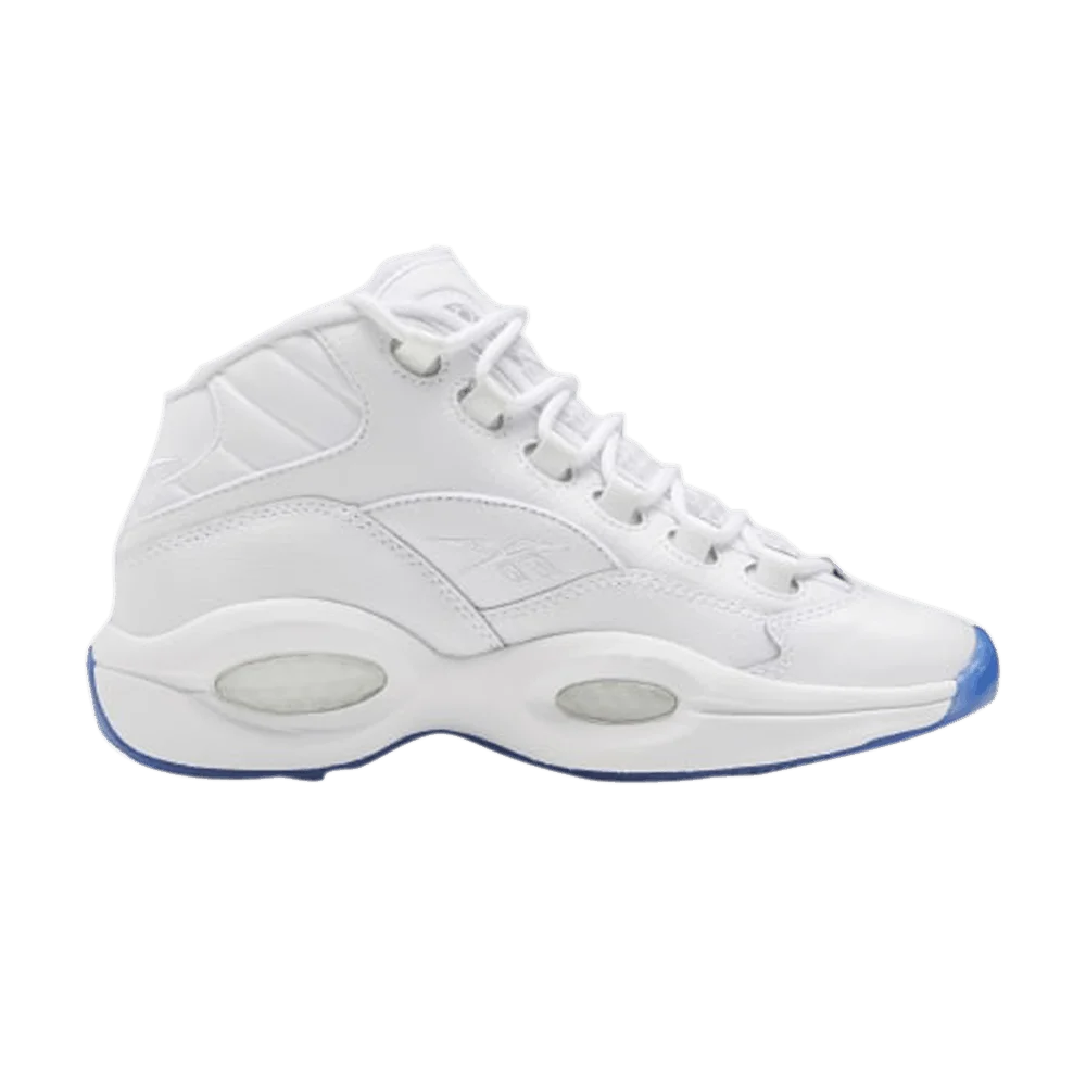Кроссовки Reebok Question Mid Big Kids 'Blue Sole'