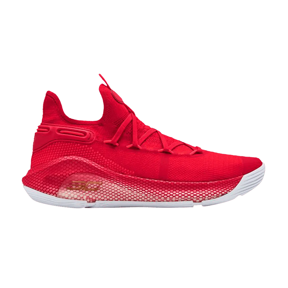 Кроссовки Under Armour Curry 6 Team 'Red'