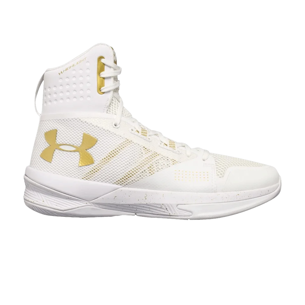 Кроссовки Under Armour Wmns Highlight Ace 'White Metallic Gold'