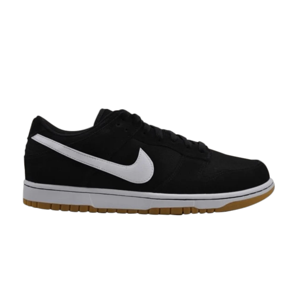 Nike Dunk Low Canvas 'Black'