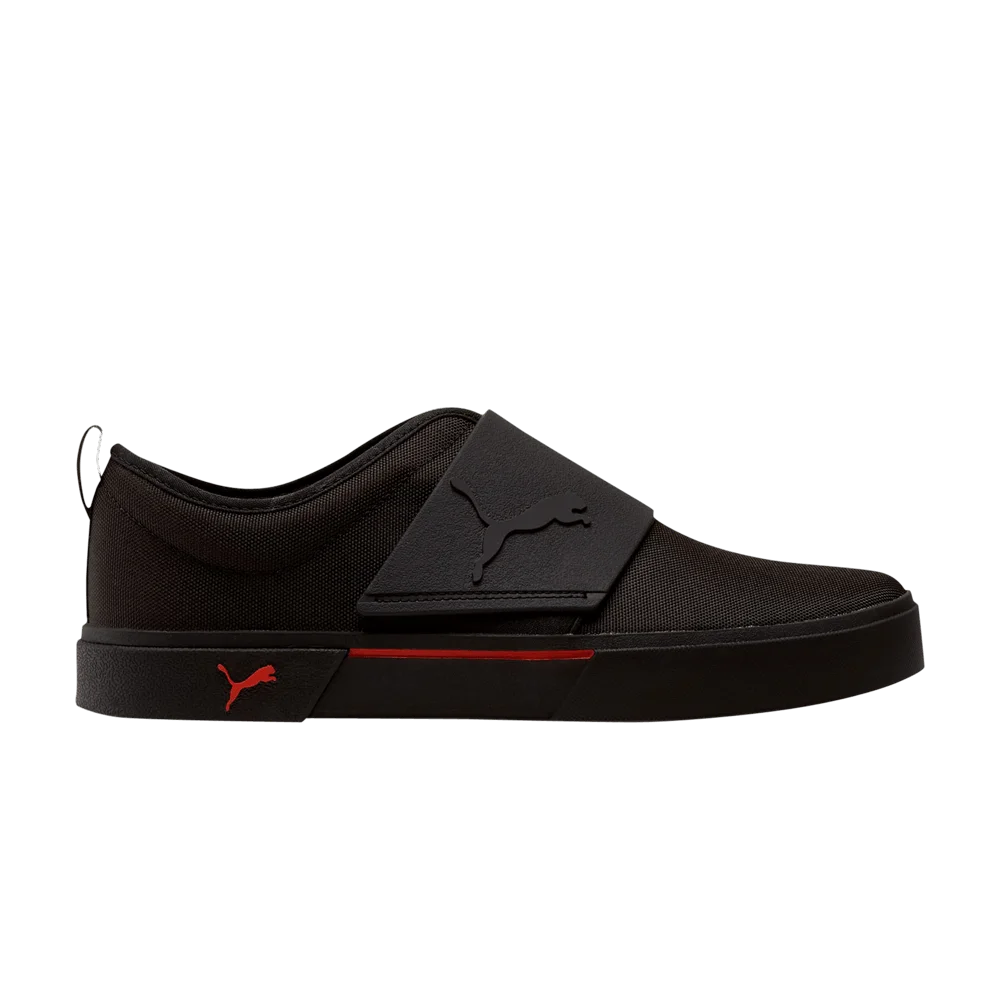 Puma El Rey II Slip-On 'Black Risk Red'