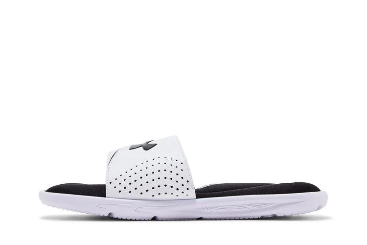 Under Armour Ignite 6 Slide 'White Black'