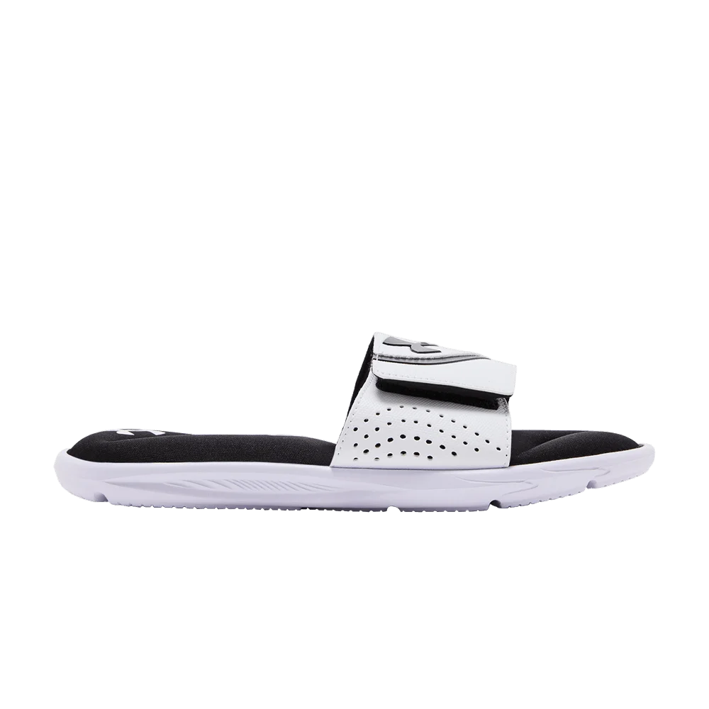 Under Armour Ignite 6 Slide 'White Black'