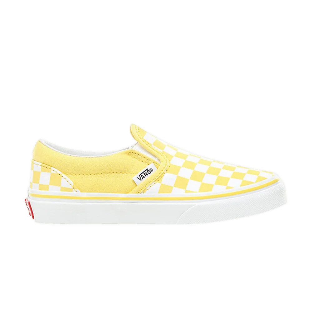 Vans Classic Slip-On Kids 'Aspen Gold Checkerboard'