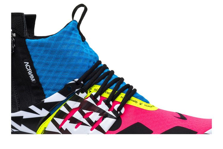 Кроссовки Nike Acronym x Air Presto Mid 'Racer Pink'