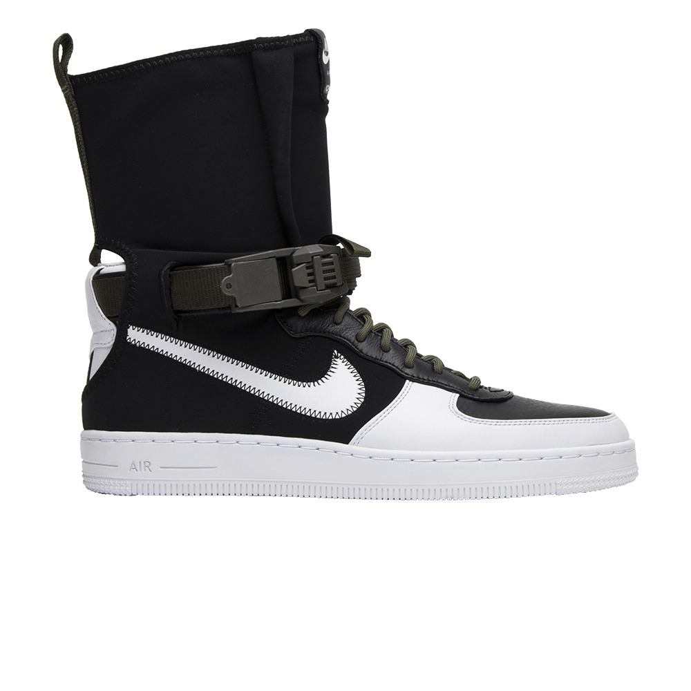 Кроссовки Acronym x NikeLab Air Force Downtown 1 Hi SP 'Black White'