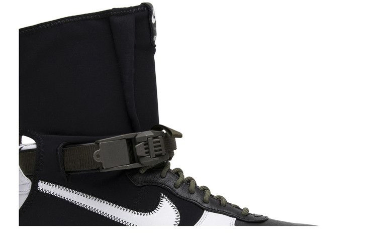 Кроссовки Acronym x NikeLab Air Force Downtown 1 Hi SP 'Black White'