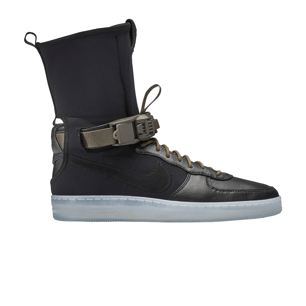 Кроссовки Acronym x NikeLab Air Force Downtown 1 Hi SP 'Black Olive'