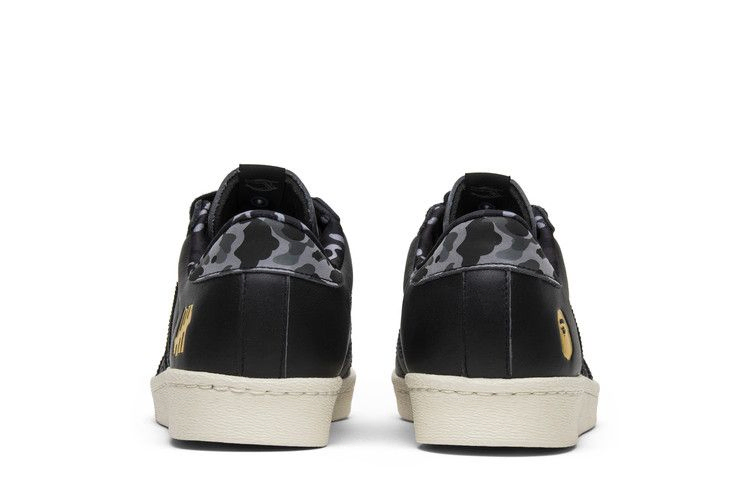 Кроссовки adidas Undefeated x A Bathing Ape x Superstars 80v 'Black'