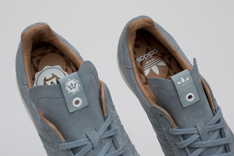 Кроссовки adidas Highsnobiety x Campus 80s 'Grey Tan'