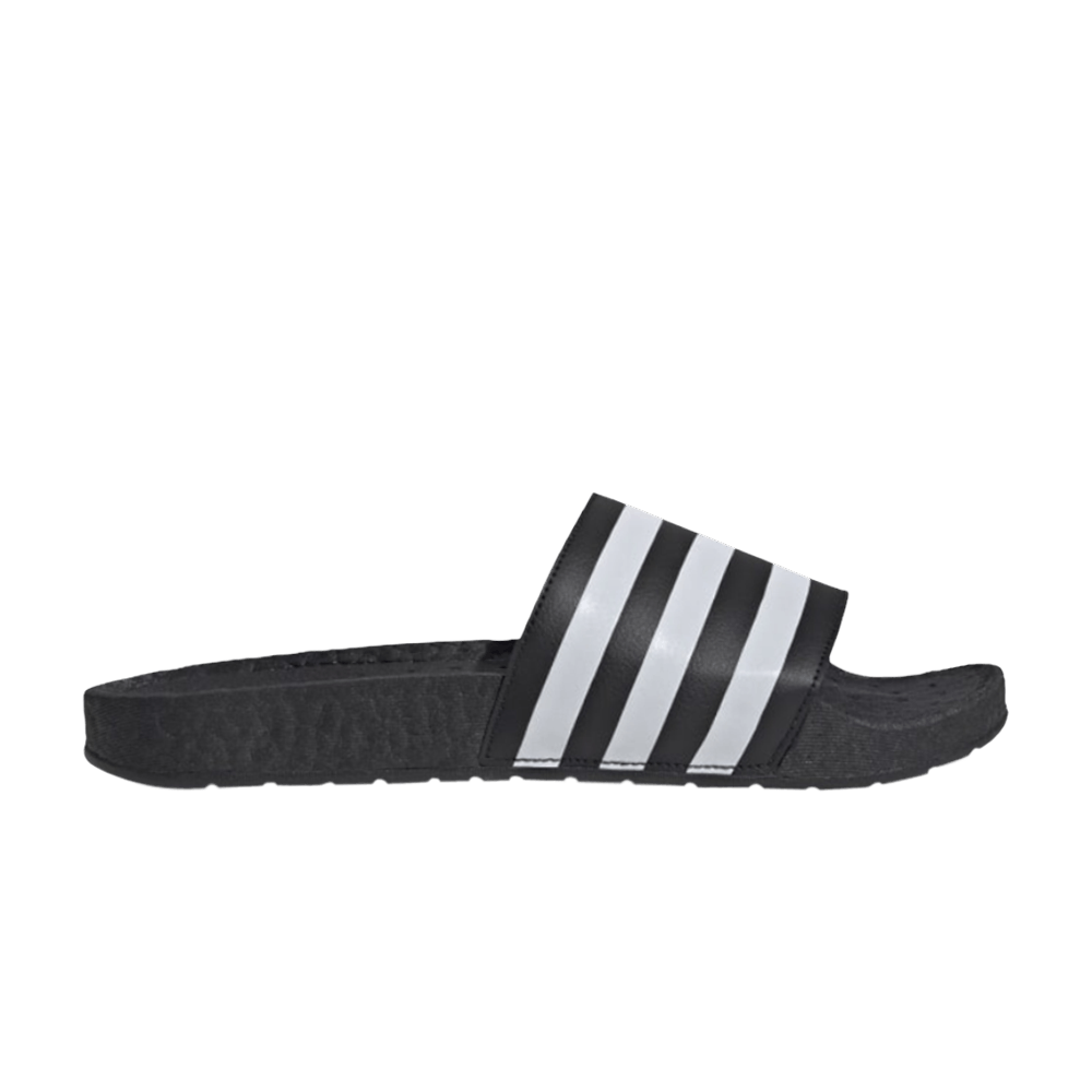 Кроссовки adidas Adilette Boost Slides 'Core Black White'