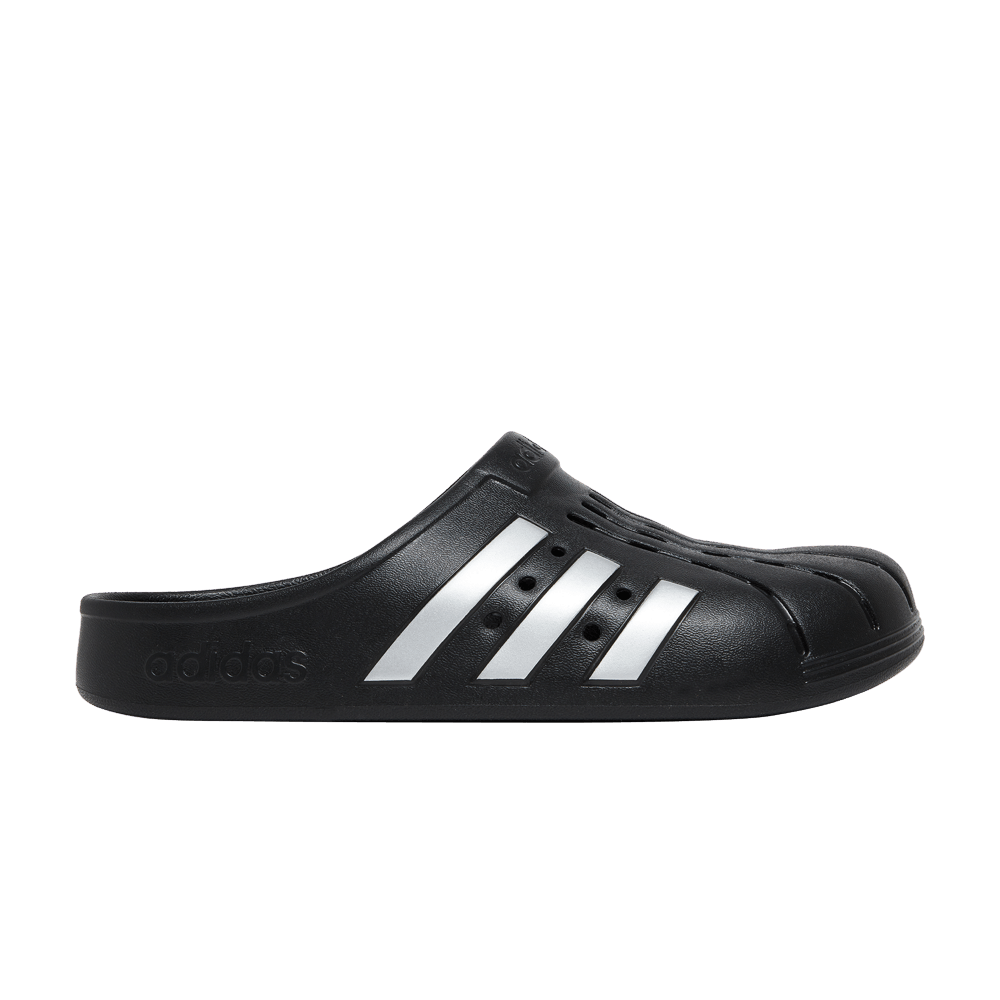 adilette-clog-black-silver-fy8969
