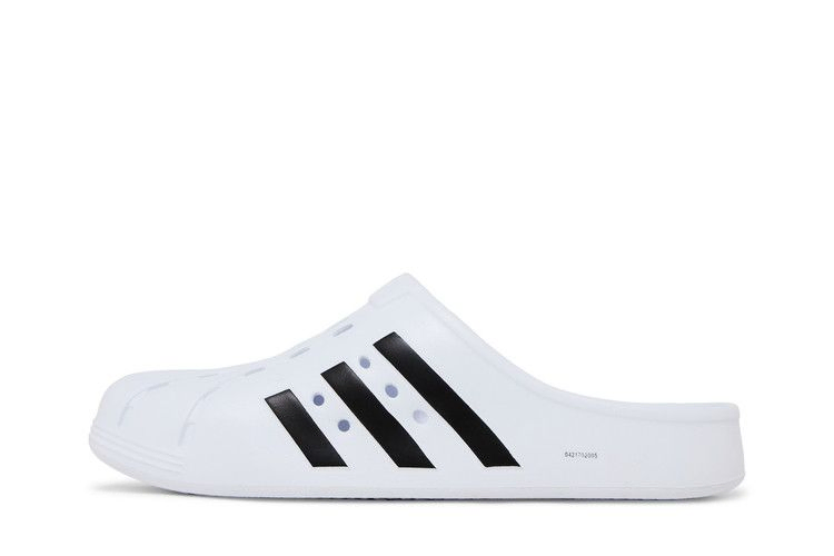 Кроссовки adidas Adilette Clog 'White Black'