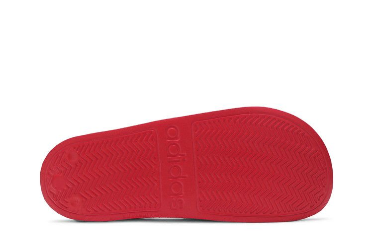 Кроссовки adidas Adilette CloudFoam Slides 'Scarlet'