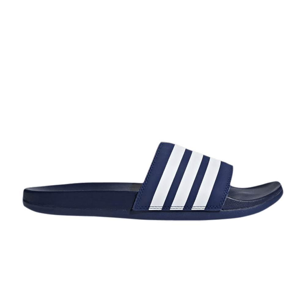 Кроссовки adidas Adilette Comfort Slides 'Dark Blue White'