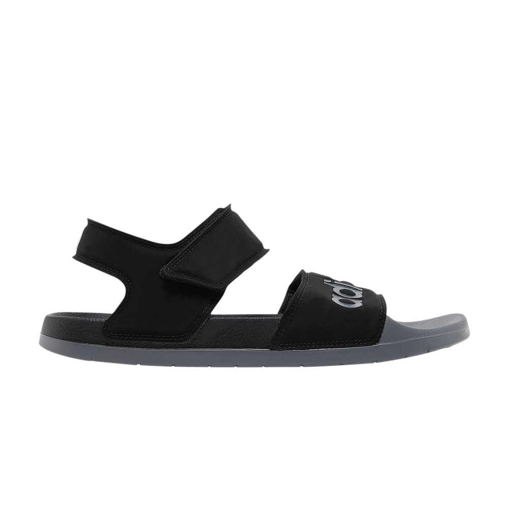Кроссовки adidas Adilette Sandal 'Black Grey'