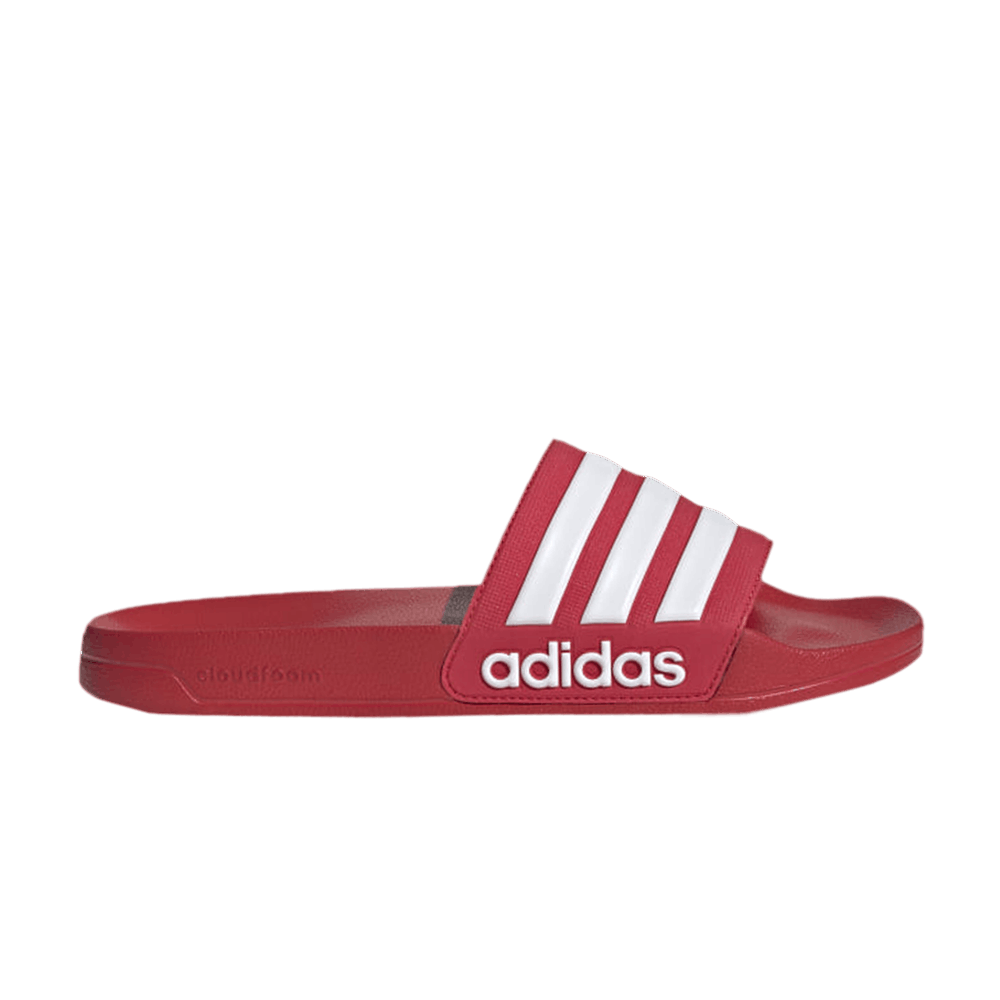 Кроссовки adidas Adilette Shower Slides 'Scarlet White'