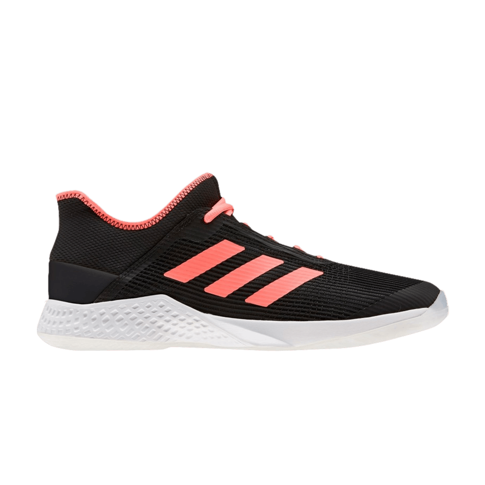 Кроссовки adidas Adizero Club 'Black Signal Coral'